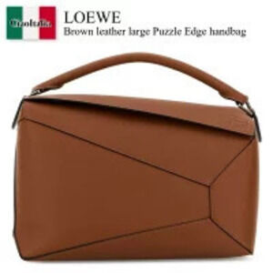 Loewe Bag Handbag Brown Leather Puzzle TAN Bags Handbags